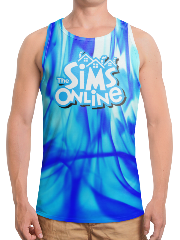Printio Борцовка с полной запечаткой Sims online printio футболка с полной запечаткой мужская sims online