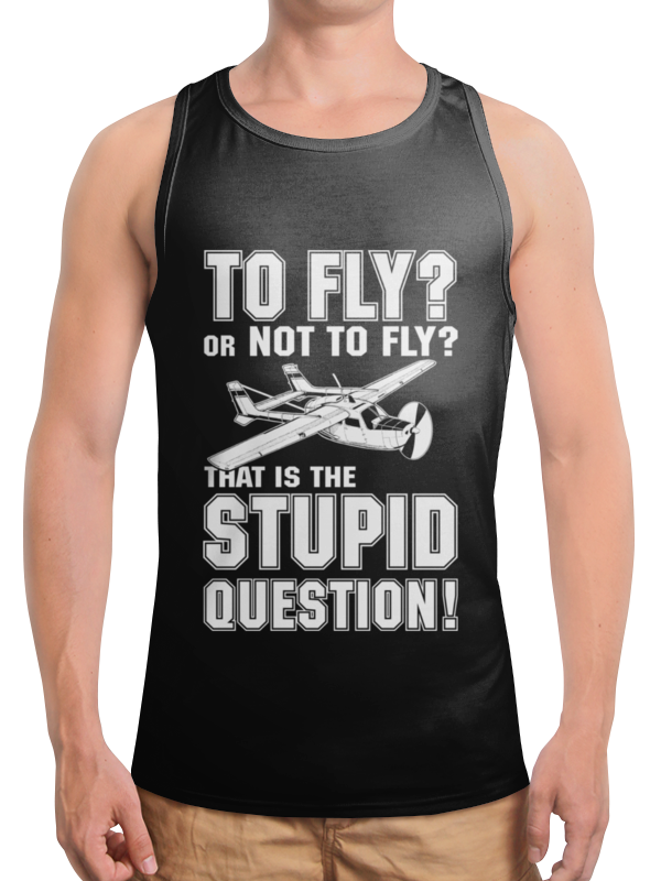 Printio Борцовка с полной запечаткой Летать, или не летать? printio футболка с полной запечаткой мужская летать или не летать