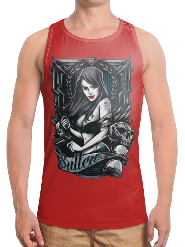 Printio Борцовка с полной запечаткой Gothic girl printio футболка с полной запечаткой мужская gothic