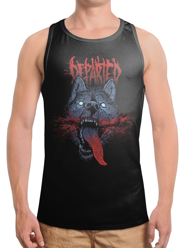 Printio Борцовка с полной запечаткой Кровавый волк printio футболка с полной запечаткой мужская кровавый волк