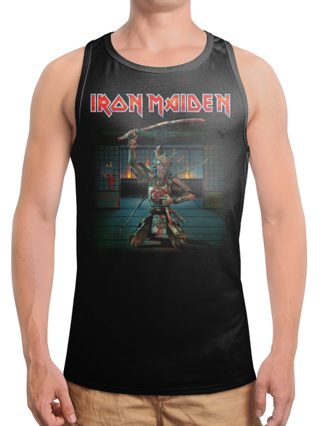 Заказать майку в Москве. Борцовка с полной запечаткой Iron Maiden от Leichenwagen - готовые дизайны и нанесение принтов.
