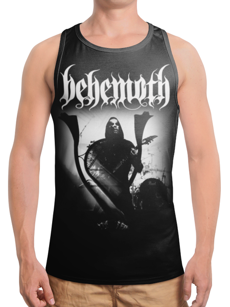 Заказать майку в Москве. Борцовка с полной запечаткой Behemoth от geekbox - готовые дизайны и нанесение принтов.