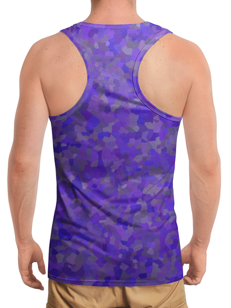 Заказать майку в Москве. Борцовка с полной запечаткой Glowing purple от mistral3000@mail.ru - готовые дизайны и нанесение принтов.