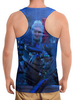 Заказать майку в Москве. Борцовка с полной запечаткой Killer girl от Дана Столыпина - готовые дизайны и нанесение принтов.