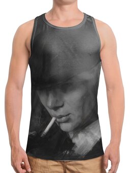 Заказать майку в Москве. Борцовка с полной запечаткой Tommy Shelby - Острые козырьки от Дана Столыпина - готовые дизайны и нанесение принтов.