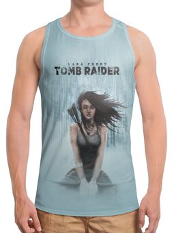 Заказать майку в Москве. Борцовка с полной запечаткой Tomb Raider от THE_NISE  - готовые дизайны и нанесение принтов.