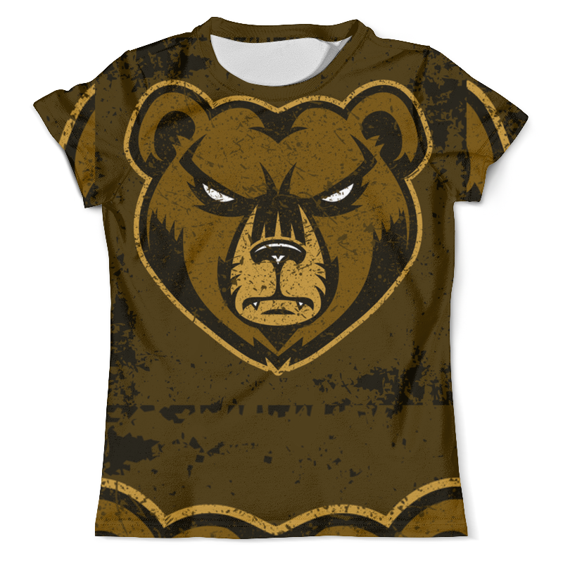 Printio Футболка с полной запечаткой (мужская) Медведь. символика printio футболка с полной запечаткой мужская медведь символика