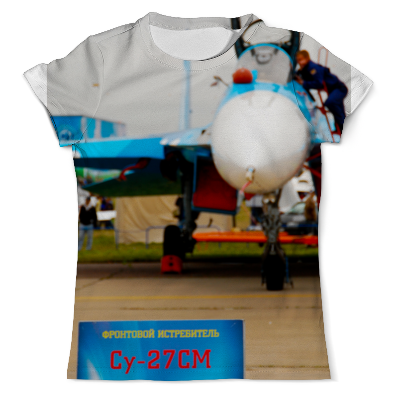 printio футболка с полной запечаткой мужская макс пейн Printio Футболка с полной запечаткой (мужская) Истребитель су-27см