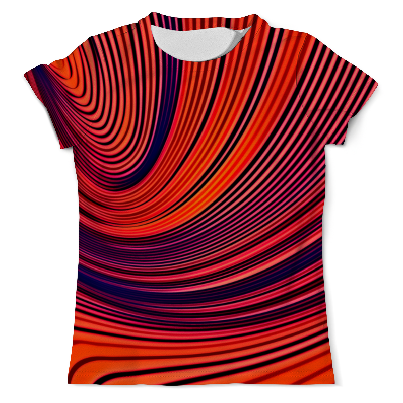 Printio Футболка с полной запечаткой (мужская) Цветные полосы