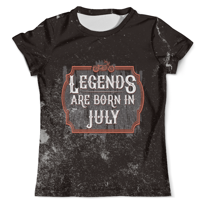 Printio Футболка с полной запечаткой (мужская) Legends are born in july printio футболка с полной запечаткой мужская legends are born in july
