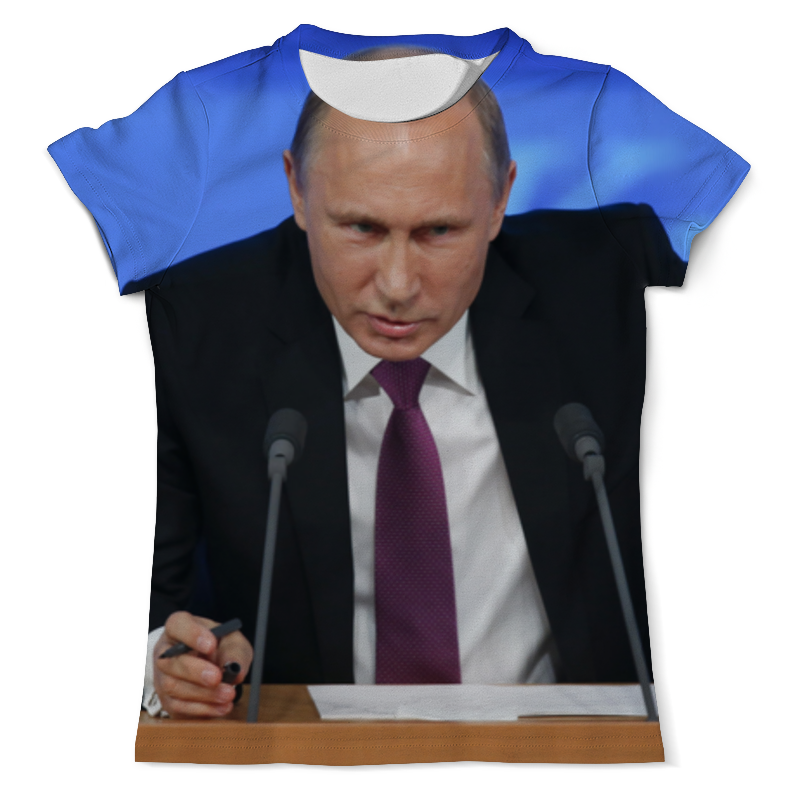 Printio Футболка с полной запечаткой (мужская) Президент путин printio футболка с полной запечаткой мужская президент рф