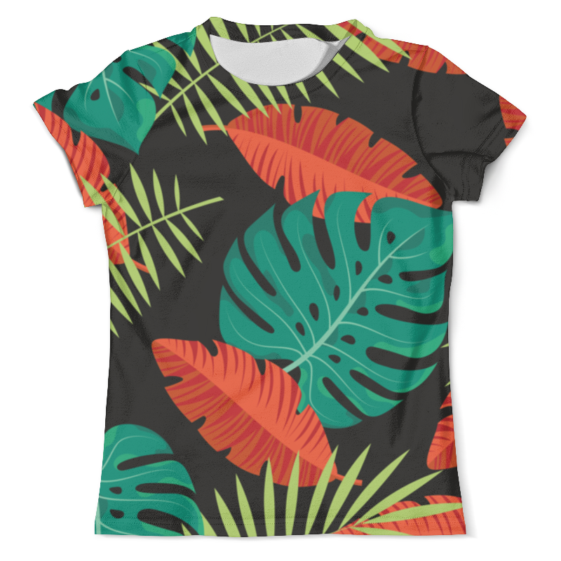 Printio Футболка с полной запечаткой (мужская) Тропические листья printio футболка с полной запечаткой мужская тропические листья