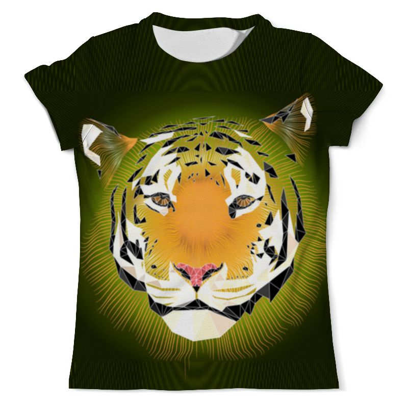 Printio Футболка с полной запечаткой (мужская) Тигр printio футболка с полной запечаткой мужская красочный тигр