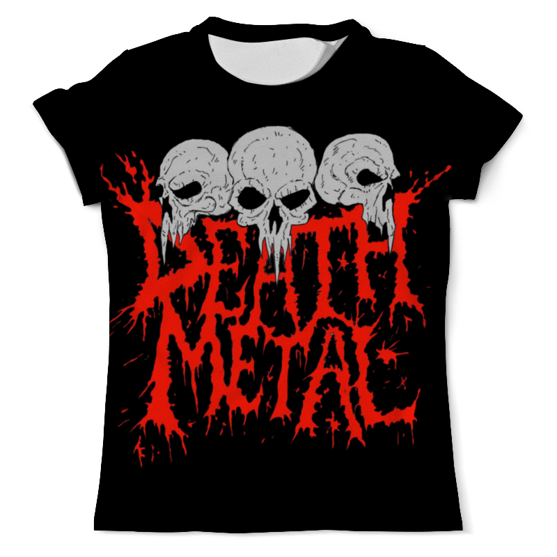 Printio Футболка с полной запечаткой (мужская) Death metal printio футболка с полной запечаткой мужская starbucks black metal