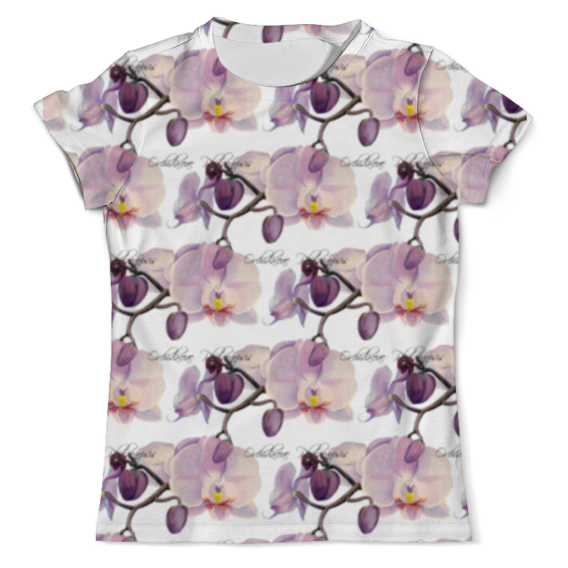 Printio Футболка с полной запечаткой (мужская) Ветка орхидеи printio футболка с полной запечаткой мужская акварельная сова