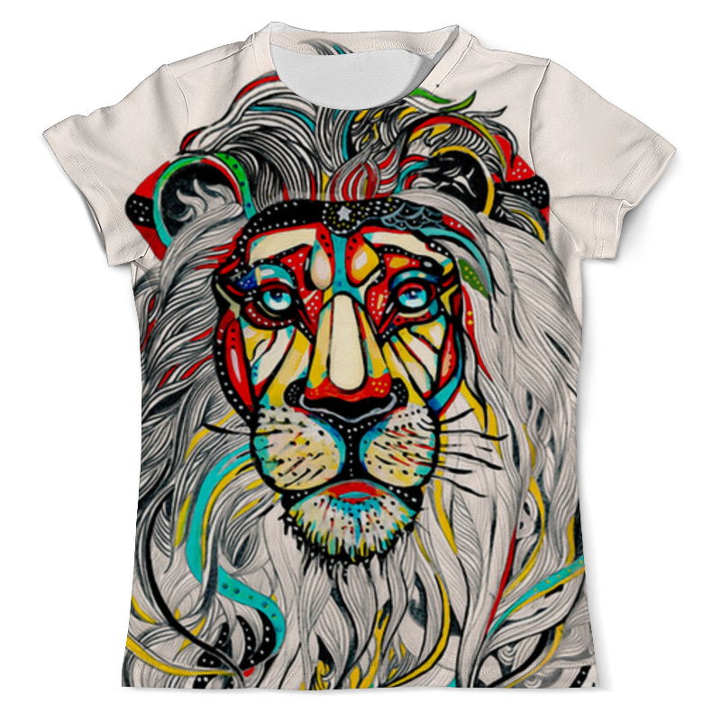 Printio Футболка с полной запечаткой (мужская) Царь зверей printio футболка с полной запечаткой мужская морда льва