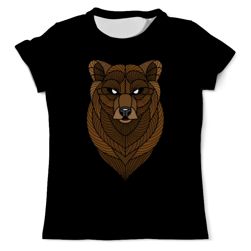 Printio Футболка с полной запечаткой (мужская) Этно медведь printio футболка с полной запечаткой мужская этно лев
