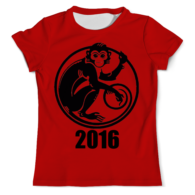 Printio Футболка с полной запечаткой (мужская) 2016 - год обезьяны printio футболка с полной запечаткой для девочек 2016 год обезьяны