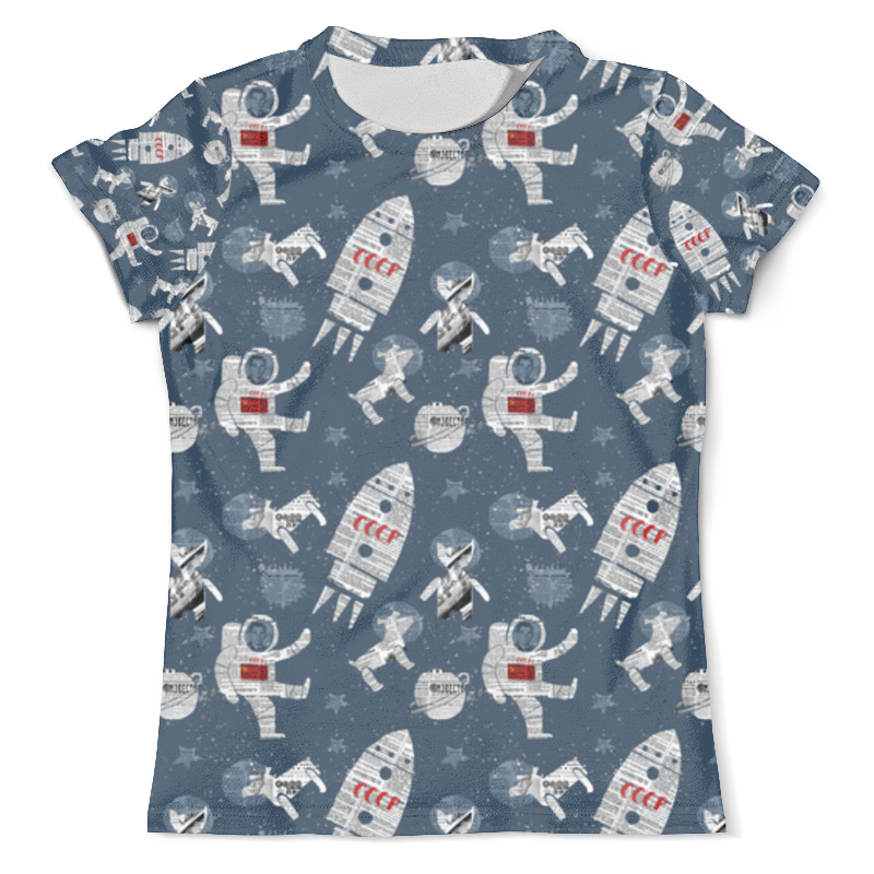 Printio Футболка с полной запечаткой (мужская) Гагарин