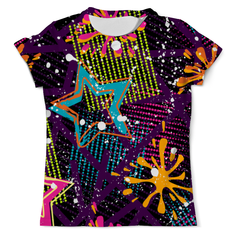 printio футболка с полной запечаткой мужская звезды Printio Футболка с полной запечаткой (мужская) Звезды