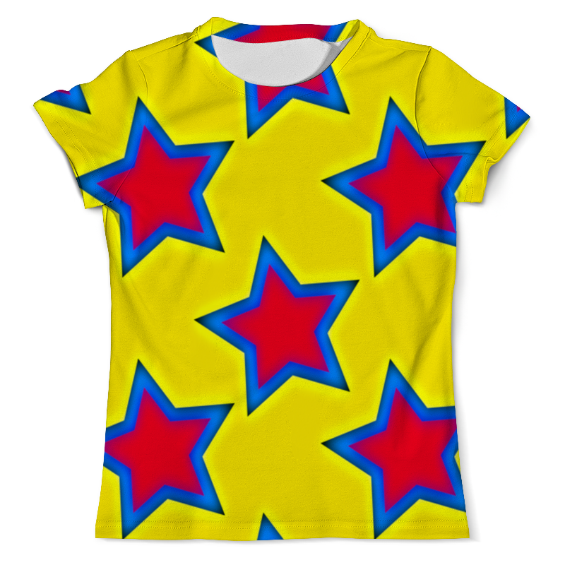 Printio Футболка с полной запечаткой (мужская) Звезды printio футболка с полной запечаткой мужская две звезды онмеджи
