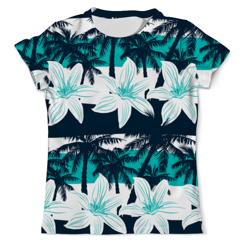 Printio Футболка с полной запечаткой (мужская) Тропические цветы printio футболка с полной запечаткой мужская тропические цветы