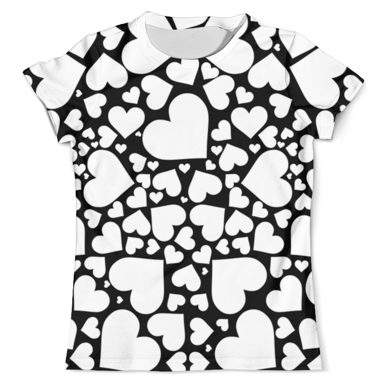 Printio Футболка с полной запечаткой (мужская) Сердечки