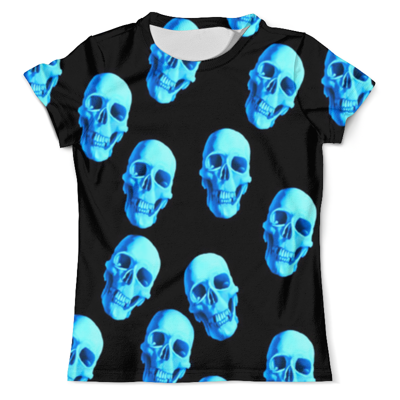 Printio Футболка с полной запечаткой (мужская) Черепа printio футболка с полной запечаткой мужская черепа и кости