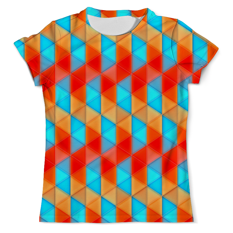 Printio Футболка с полной запечаткой (мужская) Треугольники printio футболка с полной запечаткой мужская треугольники