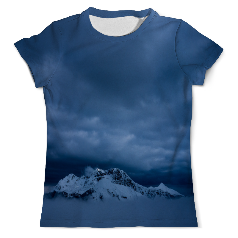 Printio Футболка с полной запечаткой (мужская) Горный пейзаж printio футболка с полной запечаткой женская горный пейзаж