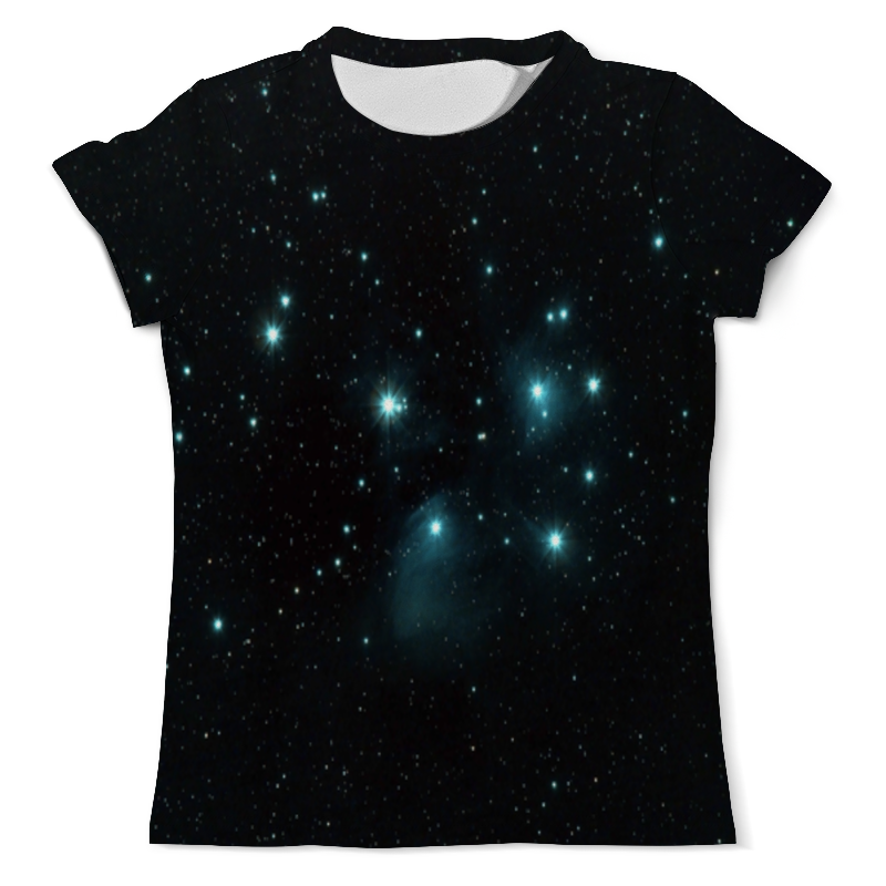 Printio Футболка с полной запечаткой (мужская) Звездное скопление printio футболка с полной запечаткой для девочек звездное скопление