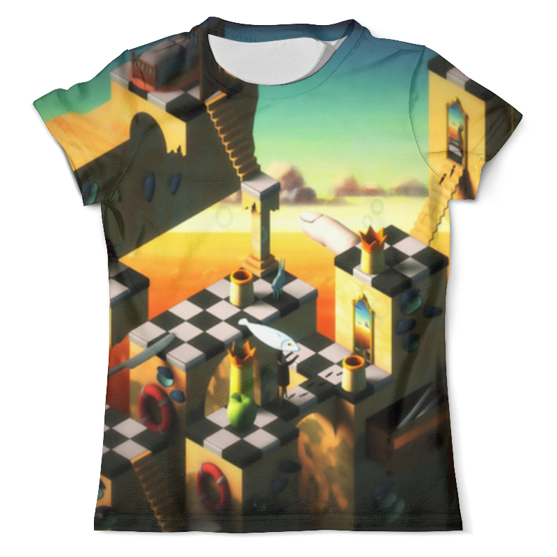 Printio Футболка с полной запечаткой (мужская) Salvador dali