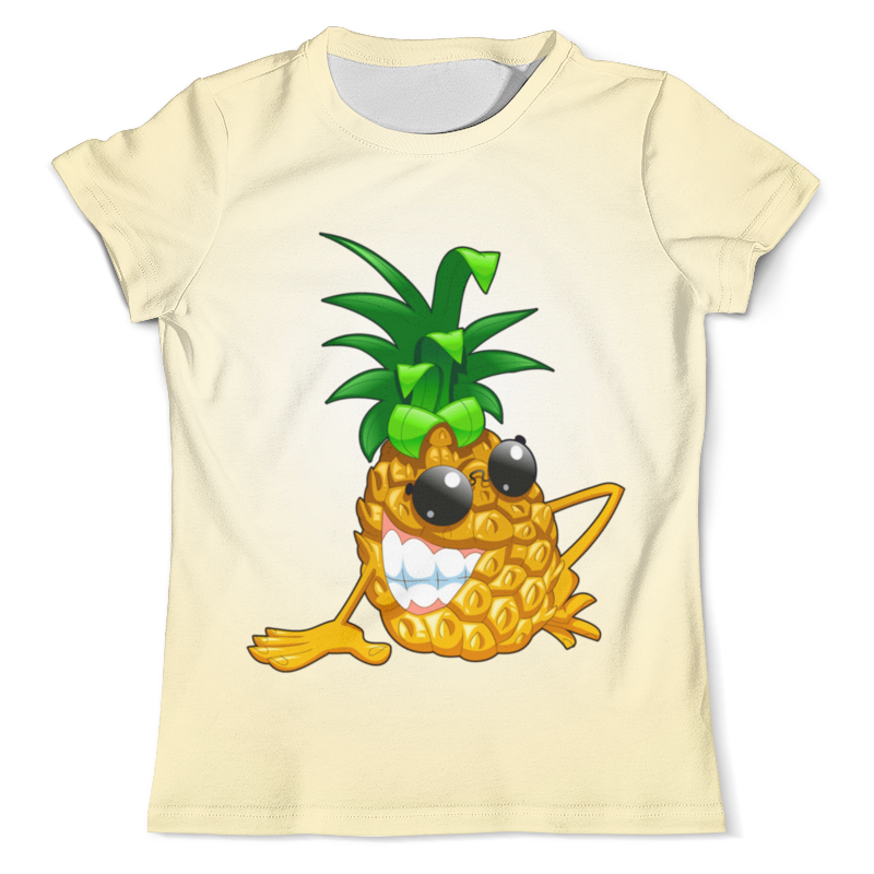Printio Футболка с полной запечаткой (мужская) Крутой ананас printio футболка с полной запечаткой мужская моргенштерн ананас