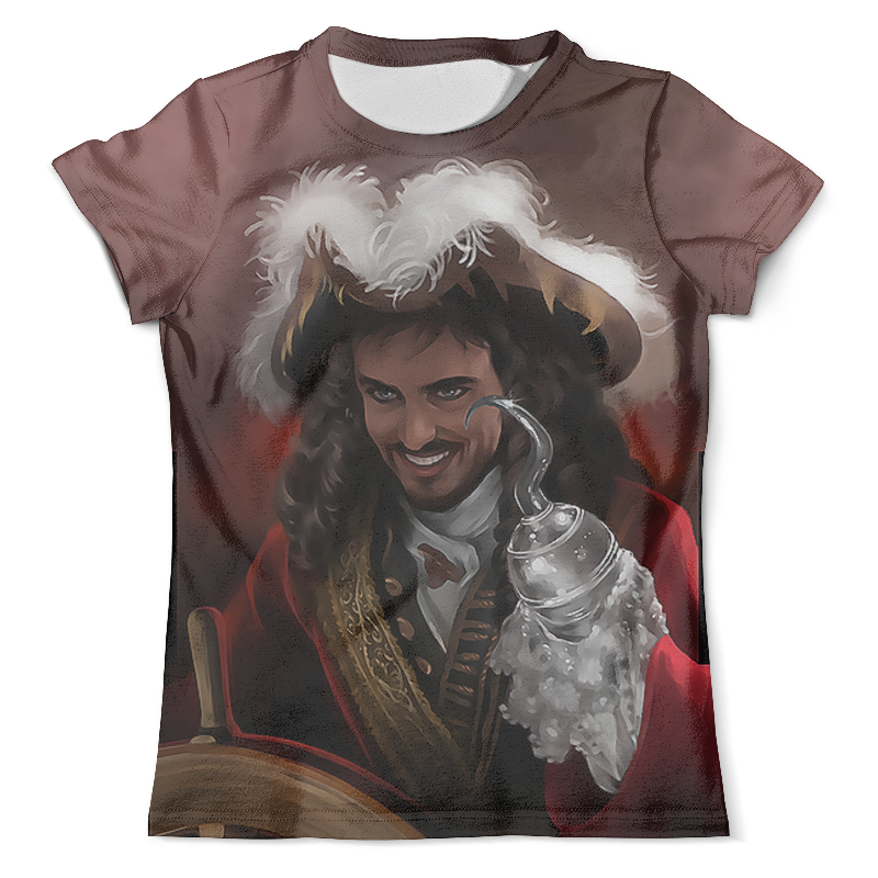 Printio Футболка с полной запечаткой (мужская) Captain hook (pirates) printio футболка с полной запечаткой женская captain m