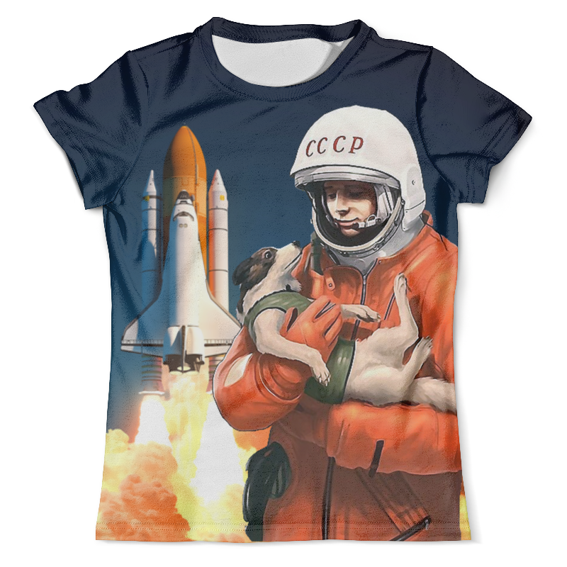 Printio Футболка с полной запечаткой (мужская) Gagarin&dog printio футболка с полной запечаткой мужская gagarin