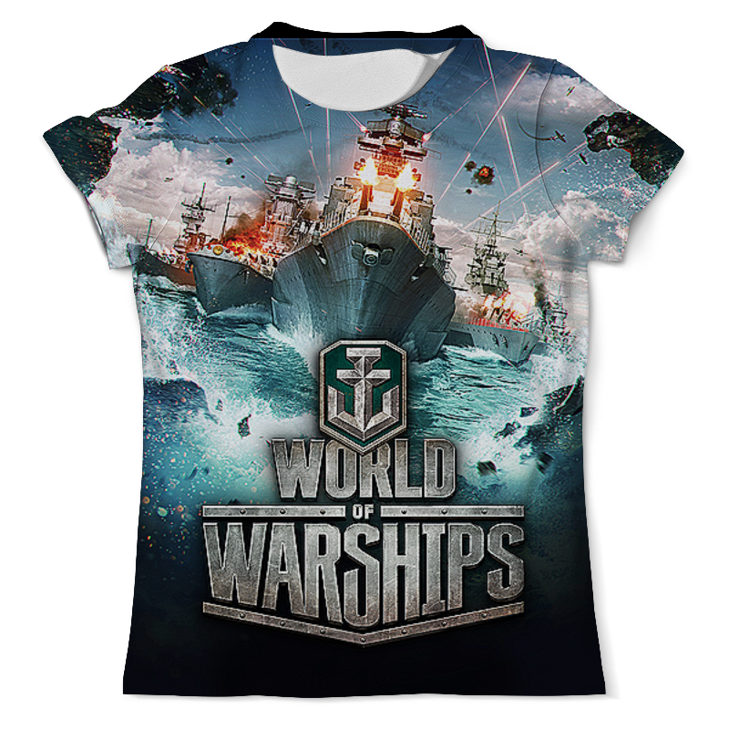 Printio Футболка с полной запечаткой (мужская) World of warships. видеоигры printio футболка с полной запечаткой мужская world of warships