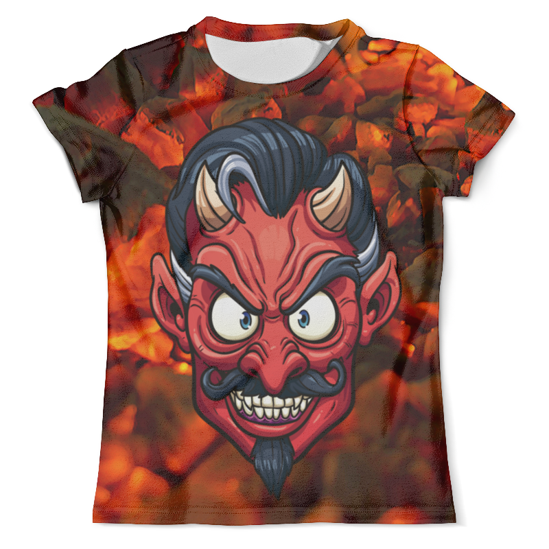 Printio Футболка с полной запечаткой (мужская) Devil printio футболка с полной запечаткой мужская devil in darkness