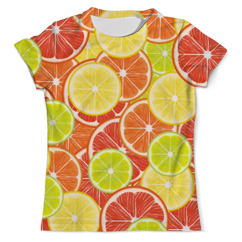 Printio Футболка с полной запечаткой (мужская) Цитрусы printio футболка с полной запечаткой женская лимонный лайм