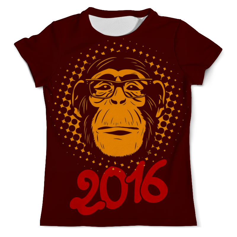 Printio Футболка с полной запечаткой (мужская) Год обезьяны printio футболка с полной запечаткой мужская 2016 год обезьяны