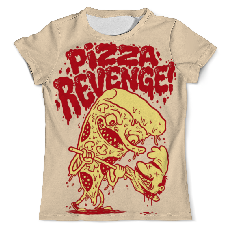 Printio Футболка с полной запечаткой (мужская) Pizza revenge printio футболка с полной запечаткой мужская pizza revenge