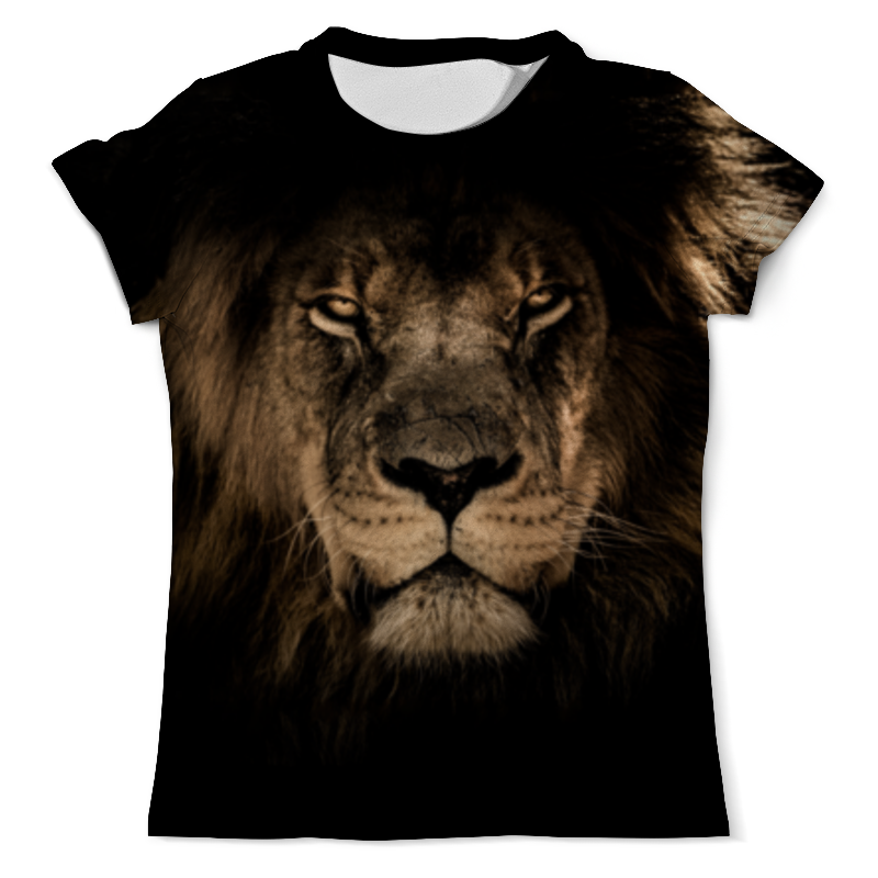 Printio Футболка с полной запечаткой (мужская) Хищный лев printio футболка с полной запечаткой мужская хищный лев