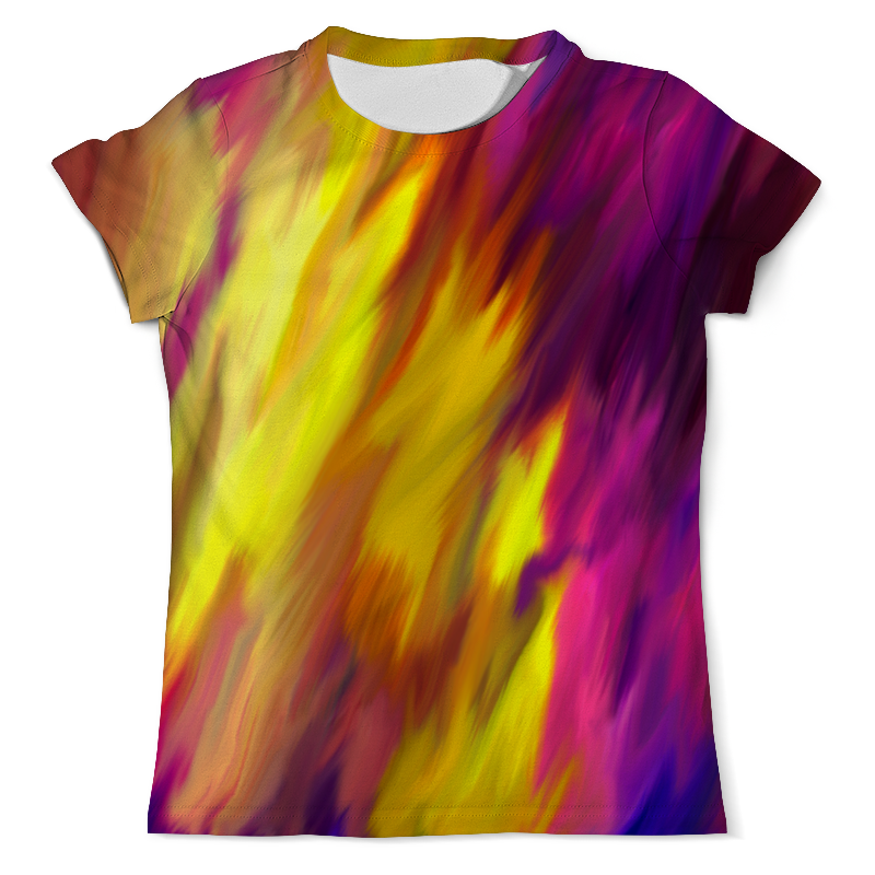 printio футболка с полной запечаткой мужская застывшие яркие краски Printio Футболка с полной запечаткой (мужская) Яркие краски
