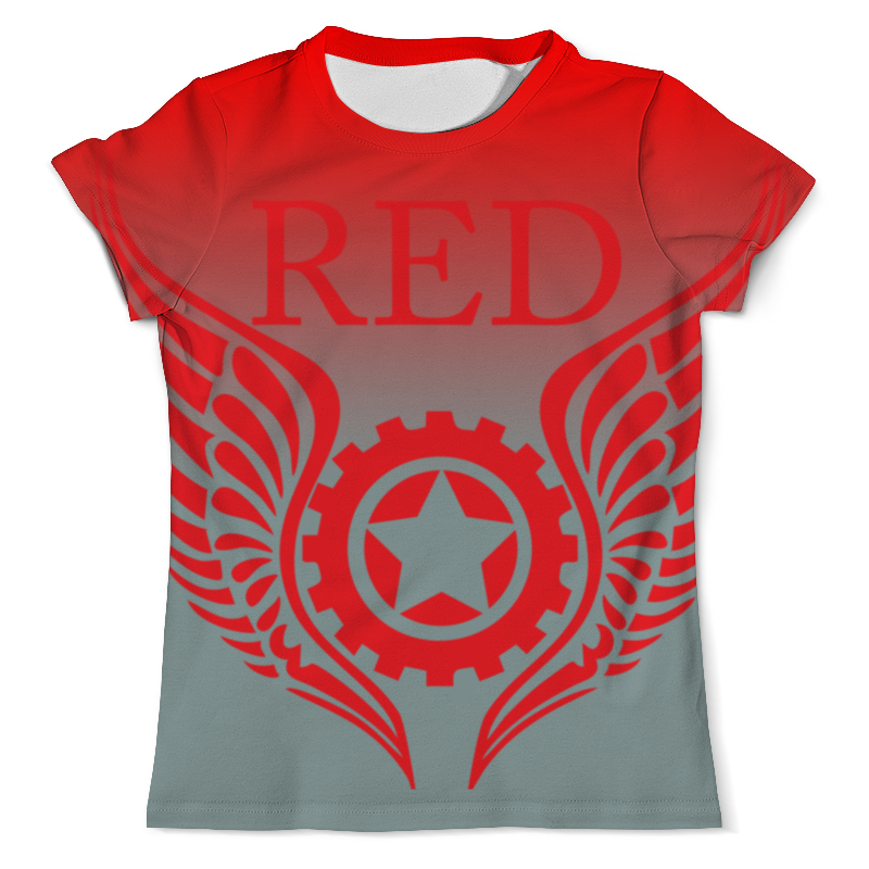 Printio Футболка с полной запечаткой (мужская) Red's logo