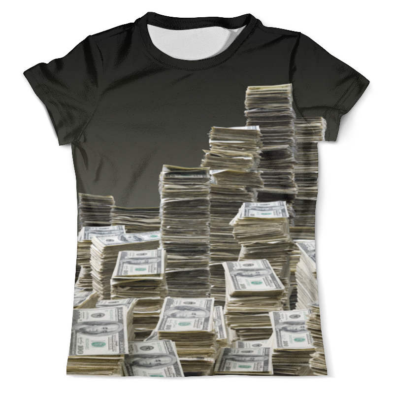 Printio Футболка с полной запечаткой (мужская) Money printio футболка с полной запечаткой для девочек i love money money loves me