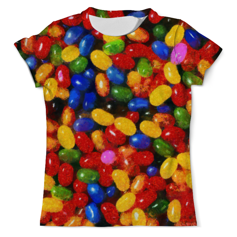 Printio Футболка с полной запечаткой (мужская) Разноцветные леденцы printio футболка с полной запечаткой мужская разноцветные мухи