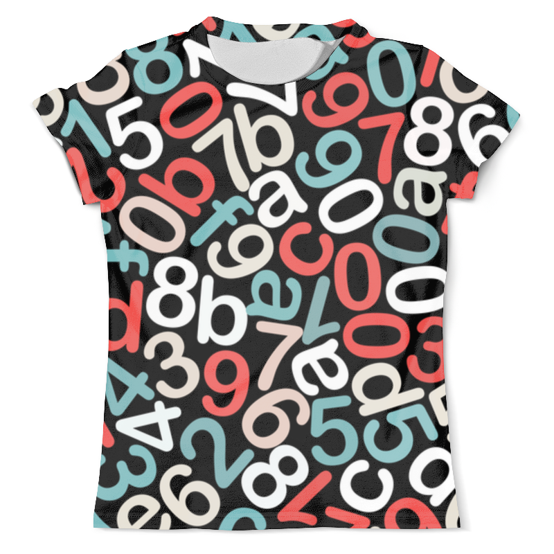 Printio Футболка с полной запечаткой (мужская) Hex numbers [dark] printio футболка с полной запечаткой мужская hex numbers [light]