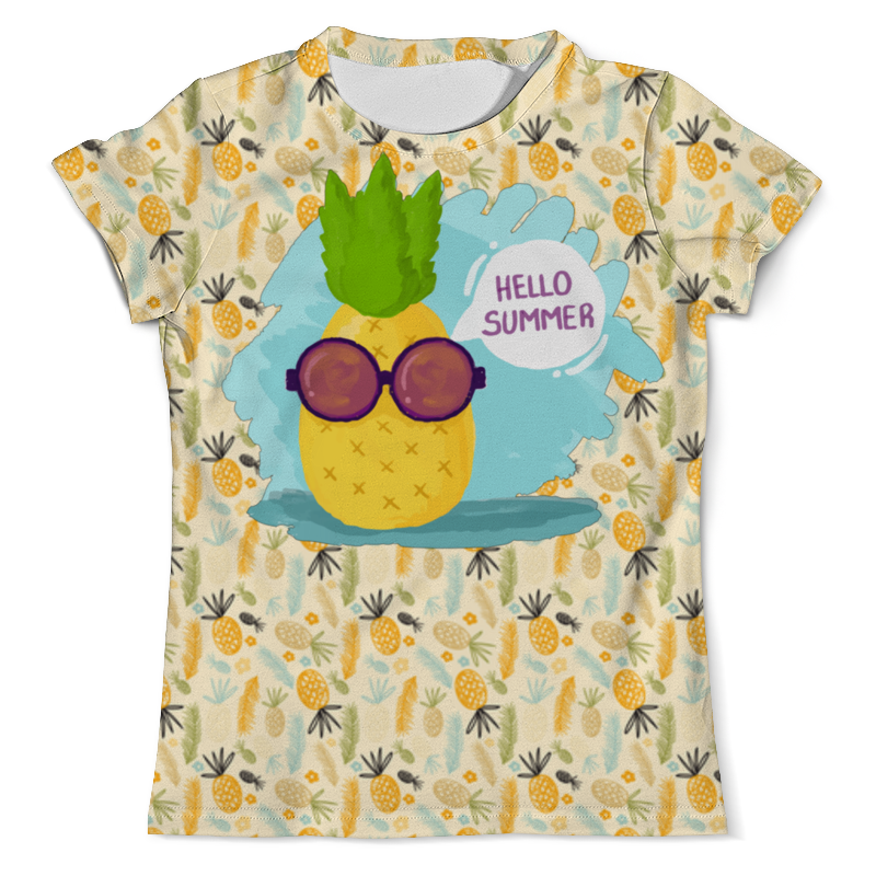 Printio Футболка с полной запечаткой (мужская) Hello summer! printio футболка с полной запечаткой женская hello neighbor