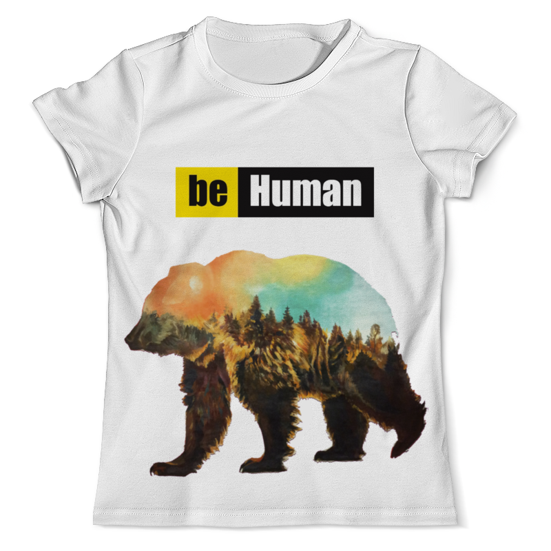 Printio Футболка с полной запечаткой (мужская) Медведь printio футболка с полной запечаткой мужская вооруженный медведь