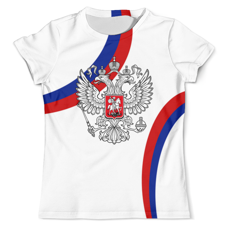 Printio Футболка с полной запечаткой (мужская) герб россии