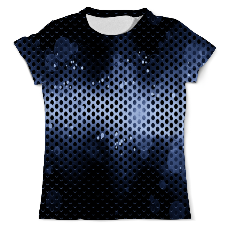 Printio Футболка с полной запечаткой (мужская) Черно-синие краски printio футболка с полной запечаткой мужская бело синие краски